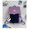 New Schoolbag Female Student Lightweight Large Capacity Contrasting Color Leisure Outdoor Travel Commuting Simple Backpack