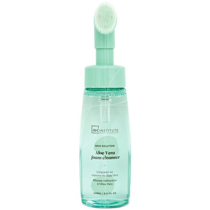 

Nettoyant mousse aloe vera avec brosse 240ml - IDC INSTITUTE - Nettoyant mousse - Mixte - Tous types de peau