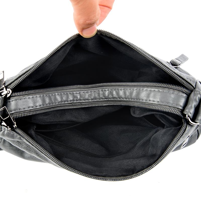 Large Capacity Shoulder Bag Women's Crossbody Bag Soft Leather Mother Bag