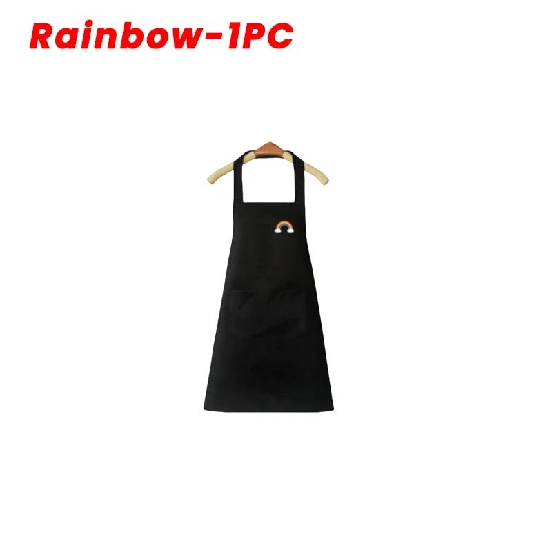 Multipurpose Waterproof Oilproof Kitchen Apron For Cooking Grilling Adult Work Smock Catering Industry Simple Chic Design