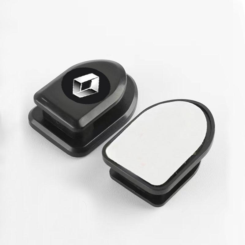 Mini Car Hooks Black Self Adhesive Invisible Hooks Interior Storage Holder For Renault Dacia Megane 2 3 Clio 4 Duster Captur Kadjar