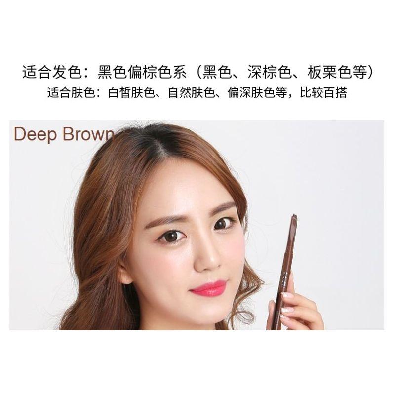 ROZO - Dual Head Eyebrow Pencil + Brush - 6 Colours