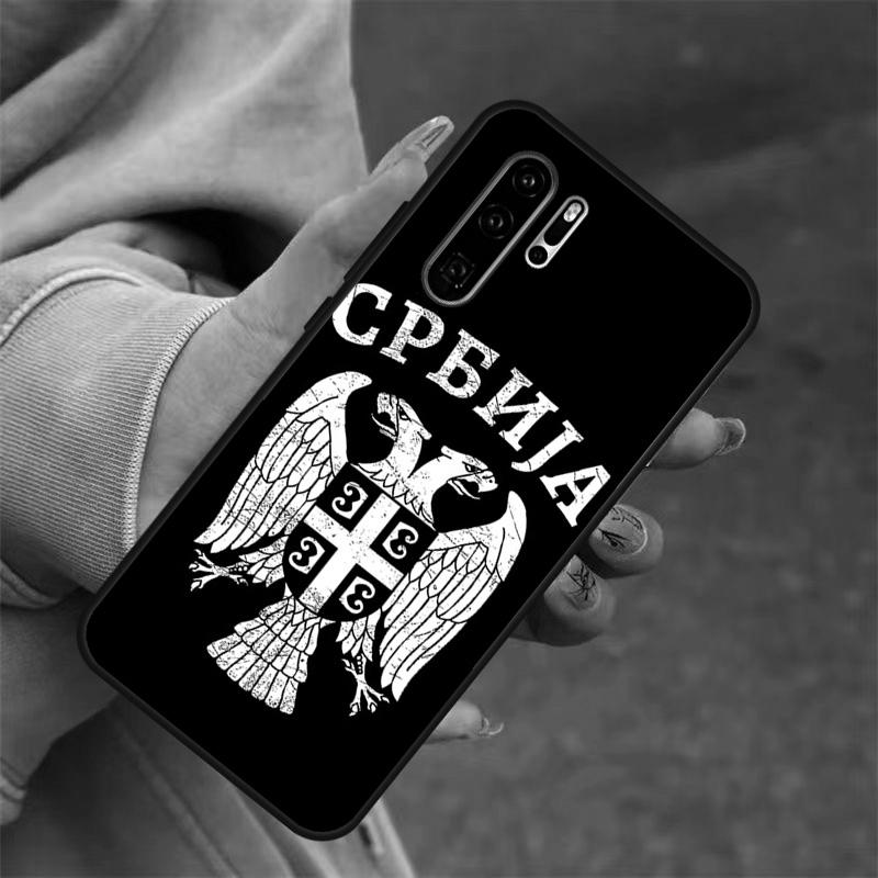 

Flag of Serbia Serbian Case For Huawei Nova 10 SE 9 11 11i 8i 3i 5T Y60 Y70 Y90 Y61 Y91 P20 P30 Pro P40 Lite Cover Huawei P30 Pro