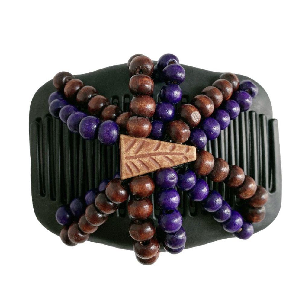 Haarstyling Vintage Magischer Haarkamm Dutt-Halter Haarspangen Klaue Elastisch Perlen Haarspangen DIY