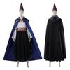 Qifrey Cosplay Kostým Pánský Fantasy Plášť Klobouk Roleplay Oblečení Halloween Divadelní Cosplay Oblečení Karnevalový Párty Oblek