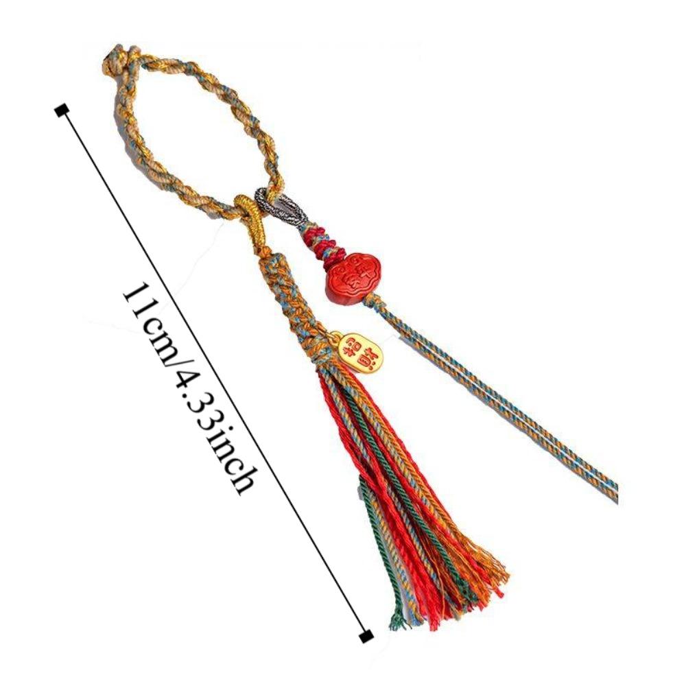 Hand-woven Pendant Hanging Tassel Colorful Jewelry Making Accessories DIY Bohemian Tassel  DIY