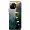 Glass Back Cover For Xiaomi 11 Lite 5G NE Case Soft Edge Hard Tempered Glass Case For Xiaomi Mi 11 Lite 5G NE Phone Case Coque