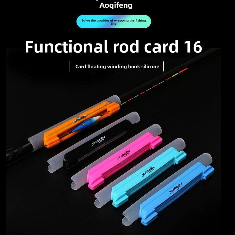 2pcs ID16-19mm Fishing Tackle Pole Float Winder Winding Wrapped Hand Pole Plate  Float Winder