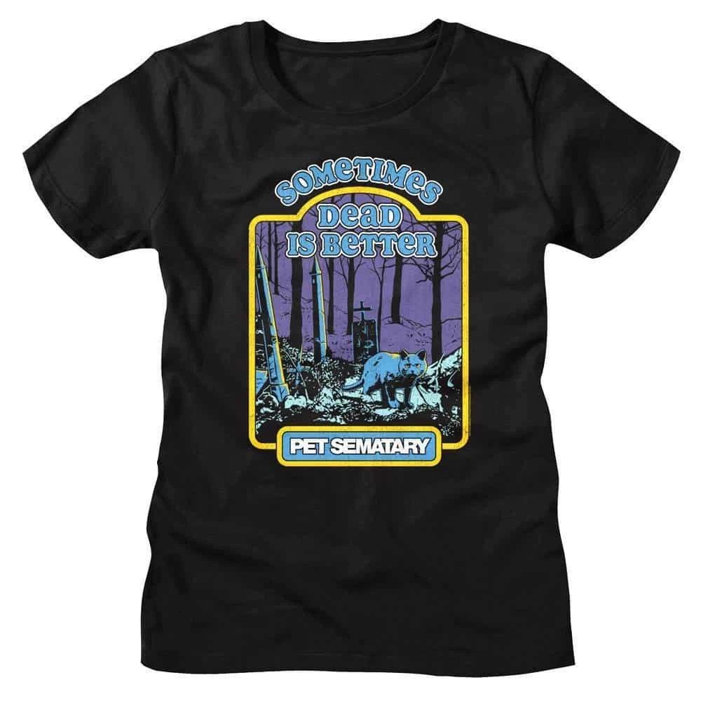 Pet Sematary Dead is Better Storybook Women s T Shirt XXL