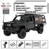 MN82 MN82 Pro Remote Controlled Climbing Off-road Vehicle 1:12 Full scale 4WD For Toyota LC79 Simulation RC Model Toy Rc Car