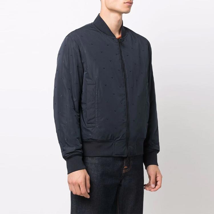 EMPORIO ARMANI Puffer Jacket Men's Navy Blue 6K1B96-1NPEZ-09F3