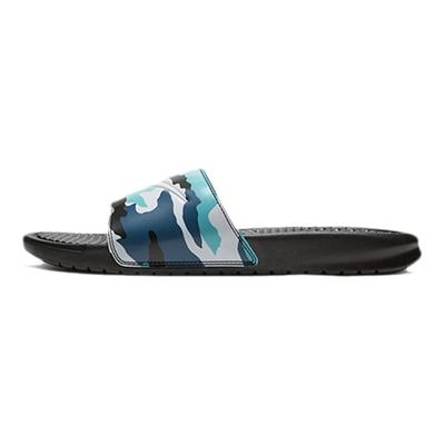 Benassi JDI Comfortable Casual Rubber Sole Non-Slip Slide Sandals Men Footwear Black 631261-027