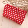 Yousheng Case Heart Dot Print Toiletry Wash Organizer Portable Travel Cosmetic Bag Makeup