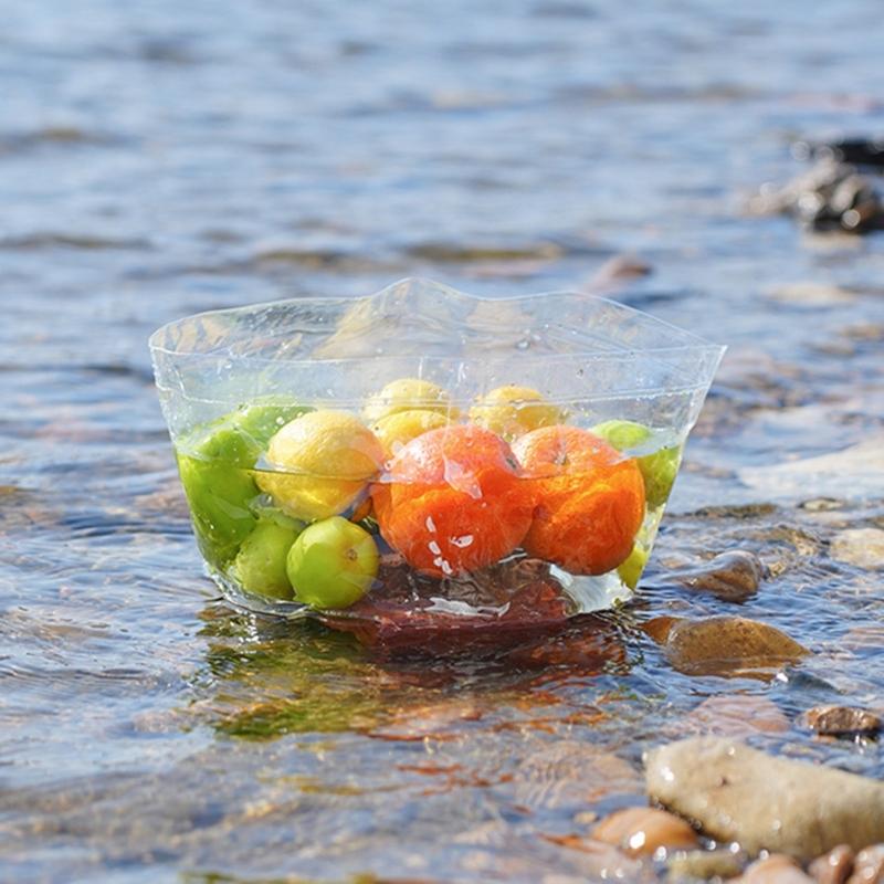 Light Weight Bucket Water Container Portable Clear Folding Bucket Basins for Outdoor Garden Camping Fishing Washing