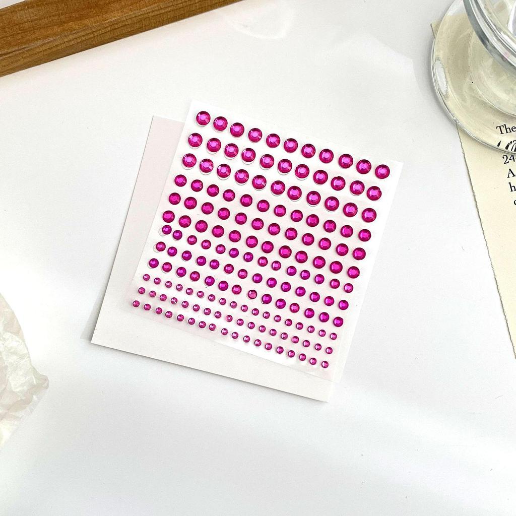 Diamant- und Perlenaufkleber für Kinder-Make-up, Nagelkunst und Bastelarbeiten