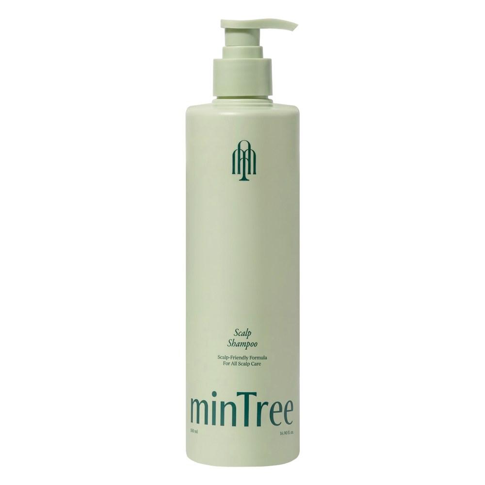 Mintree Hair Loss Symptom Relief Summer Cooling Shampoo Hypoallergenic Mildly Acidic Scalp Strengthening Female Hair Loss Scalp Shampoo 500ml 1 Pcs
