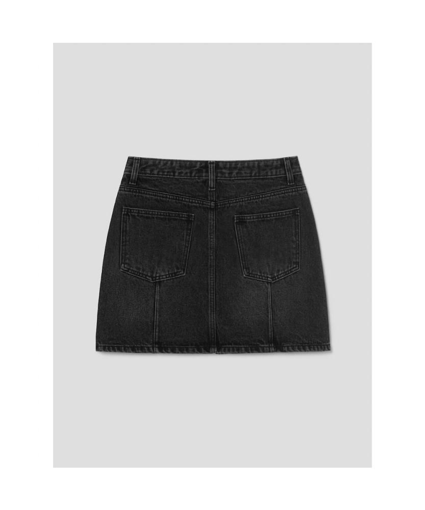 8seconds Denim Mini Skirt Black