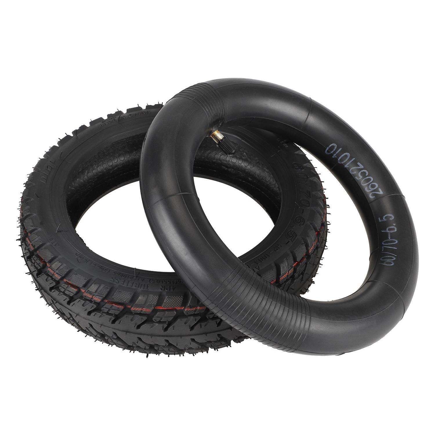 

ULIP Wear-Resistant Inner Tube for Ninebot Max G30 Electric Scooter 60/70-6.5 Rubber Inner Tube with Nozzle A