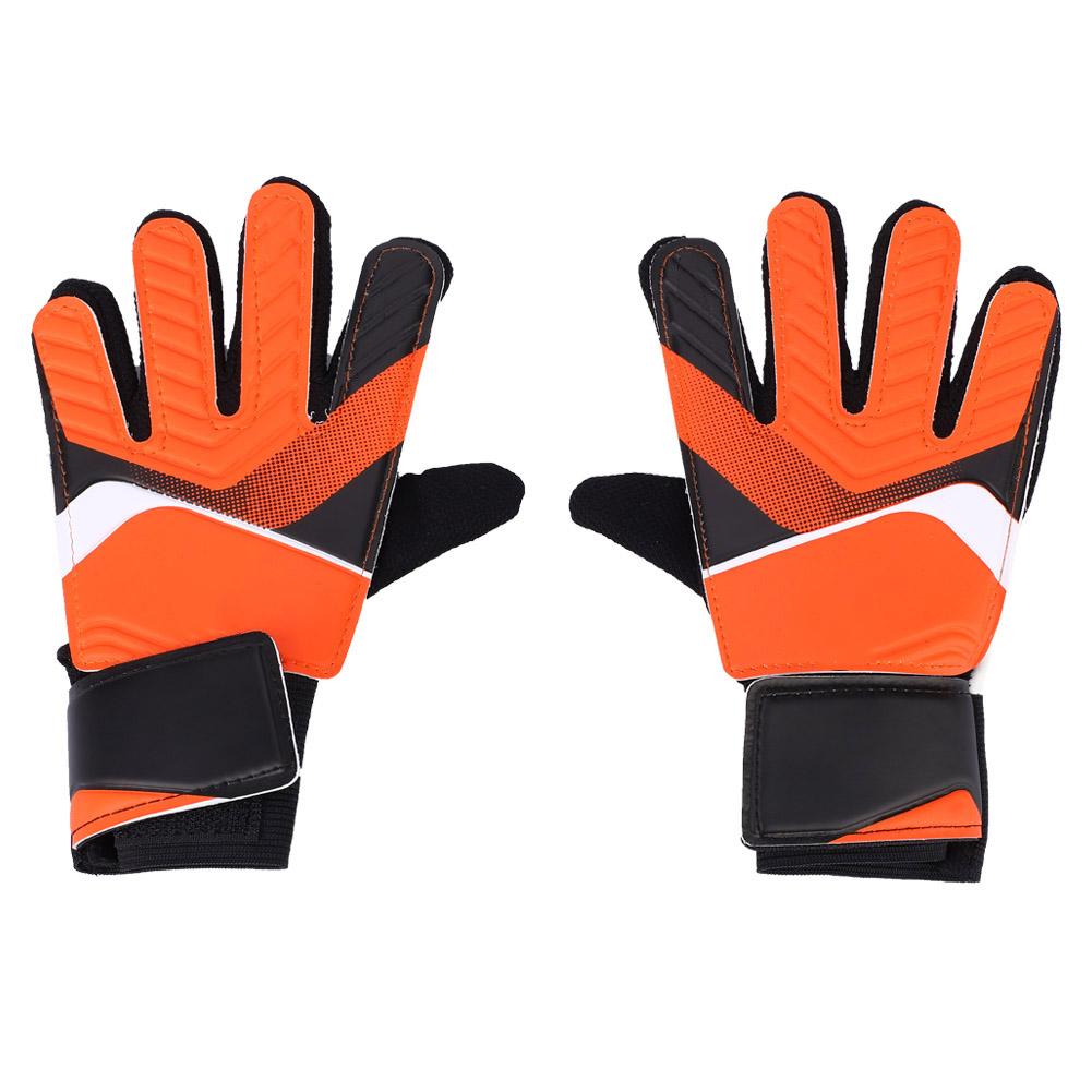 Kids Children Goalkeeper Glove NOn Slip Latex Soccer Finger Gloves