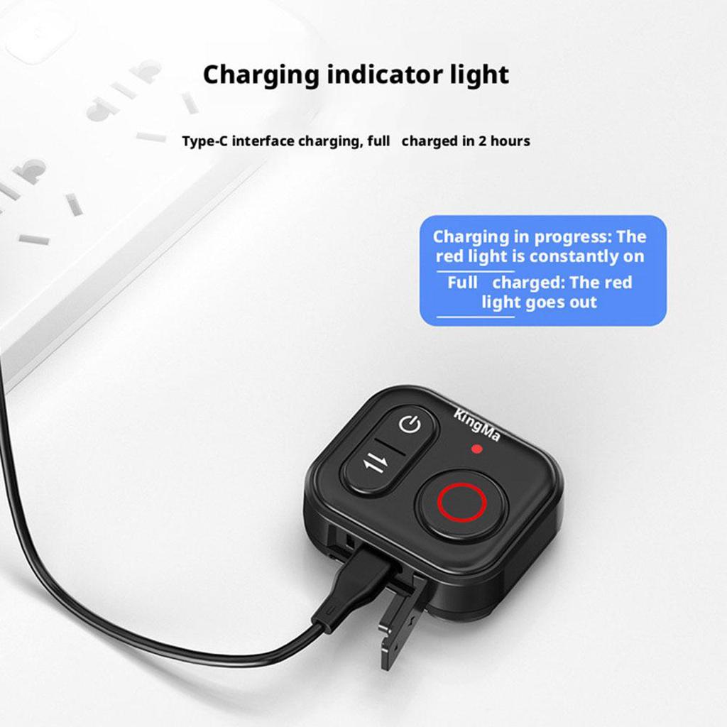 BT Selfie Remote Controller Waterproof Mini Remote with Wrist Strap for DJI Osmo 360/Action 6/5 Pro/4 for Insta360 X5/X4/X3