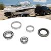 5PCS Trailer Wheel Bearing Kit Steel Alloy Trailer Axle Wheel Hub Bearings Set with Protector and Oil Seal