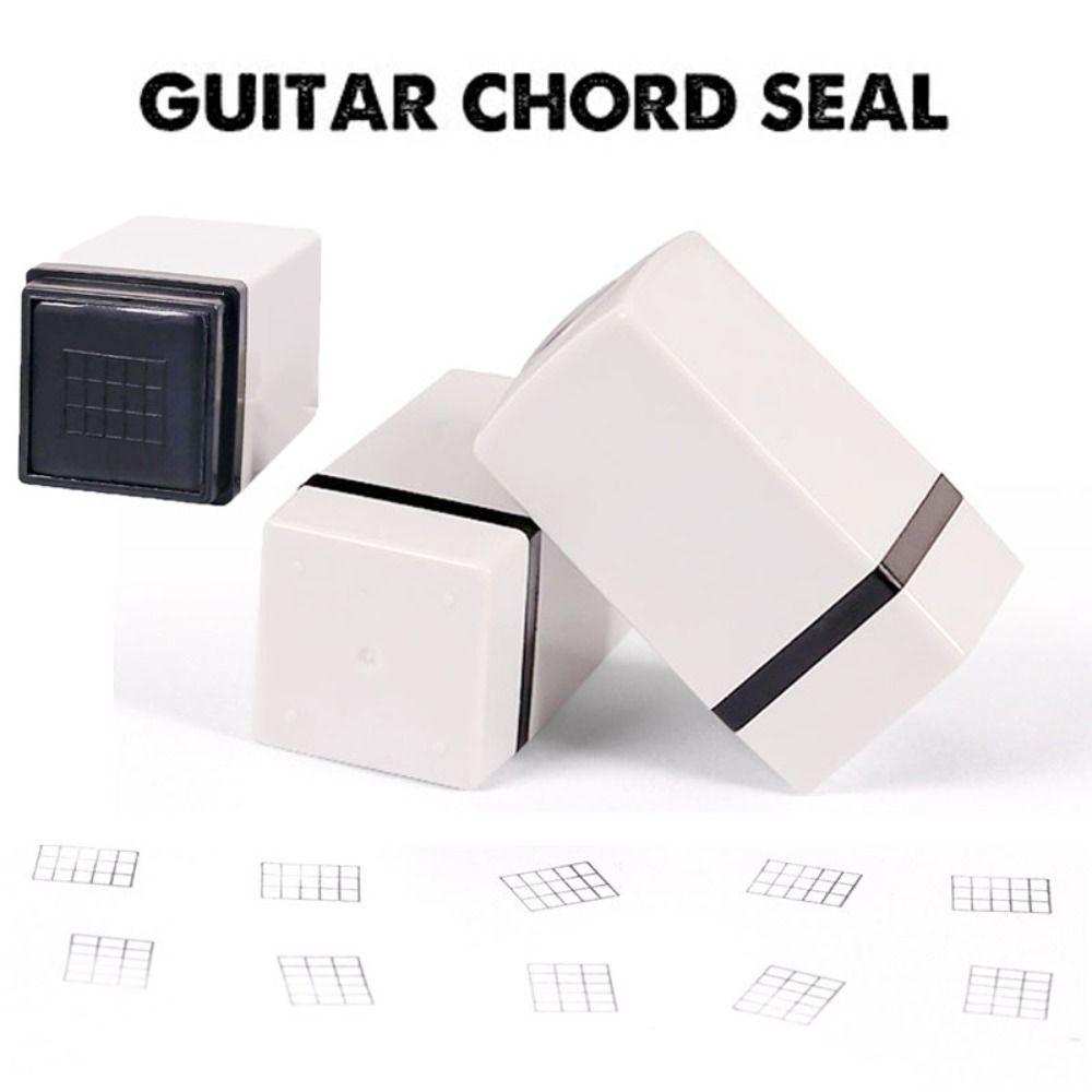 

Guitar/Yukri Chords Stamp Grid Chords Print Signet Reusable Chord Seal
