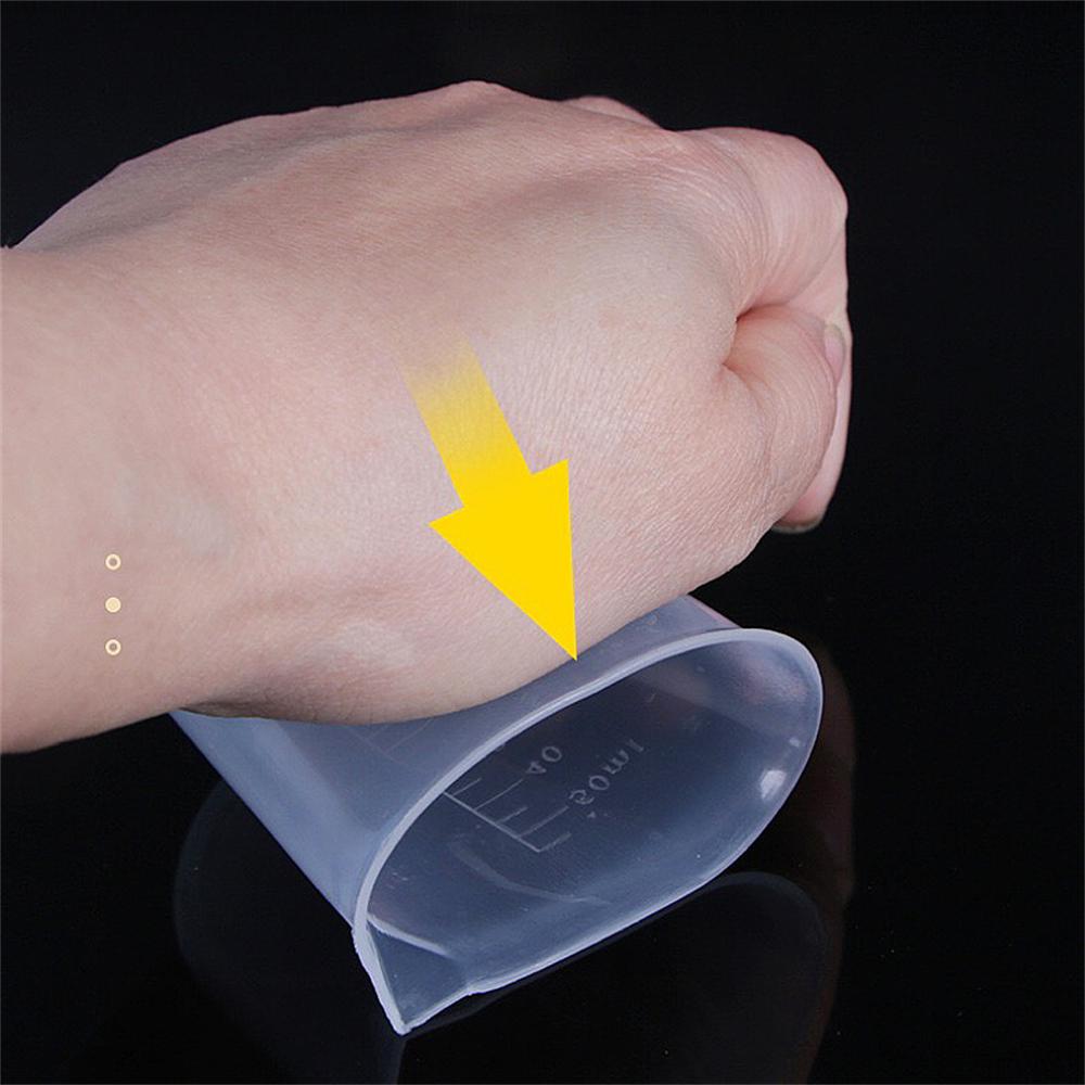 30pcs 50ml/100ml/150ml/200ml Clear Plastic Graduated Measuring Cups Mixing Cups for Resin Epoxy Paint