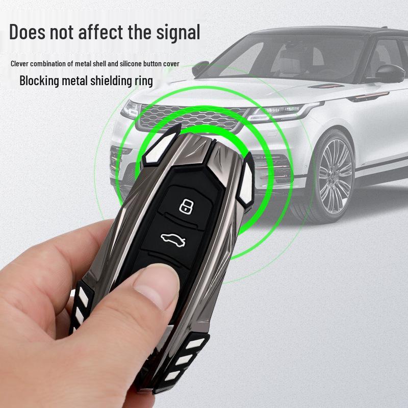 Estojo de Chave de Luxo para Modelo Geely Bin Yue 2020/2022 - Acessório de Carro de Alta Gama para Homens e Mulheres