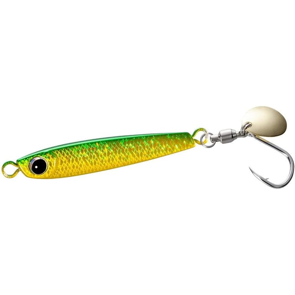 Shimano Ocea Tangman Blade Metal Jig 50g S Green Gold Fishing Tackle