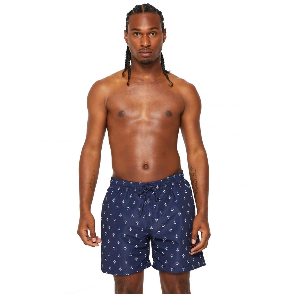 Urban Classics Mens Anchor Swim Shorts