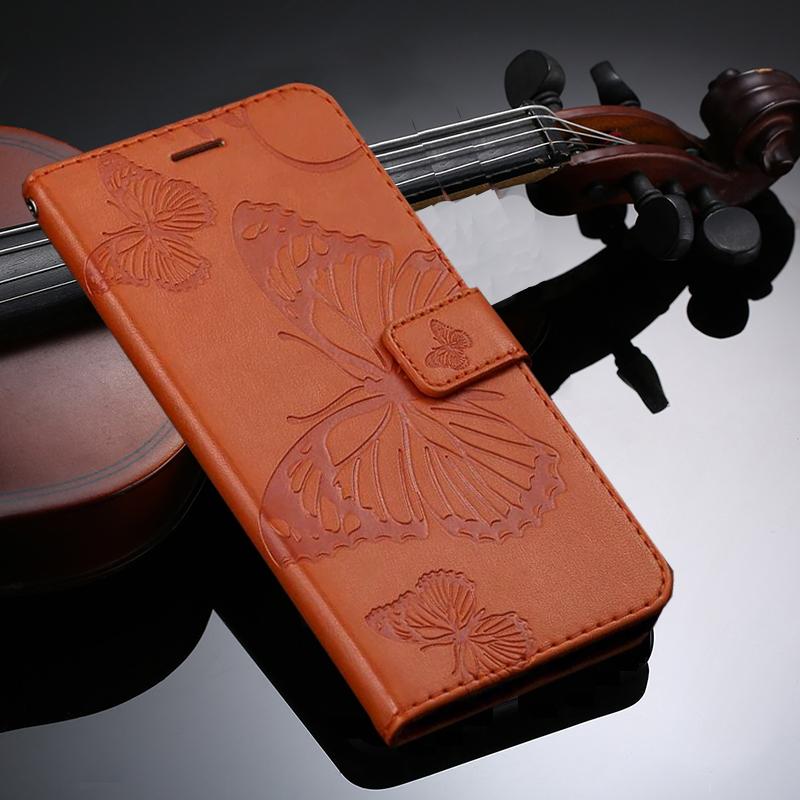 Kožené flip pouzdro pro Samsung Galaxy A12 A32 A42 A52 A72 A21S A51 A71 A01 A11 A31 A41 A70 A50 A30 S20 FE S21 Plus Ultra Motýlek Peněženka