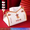 LIEI Cute Cartoon Wealth-Themed Acrylic Tissue Box