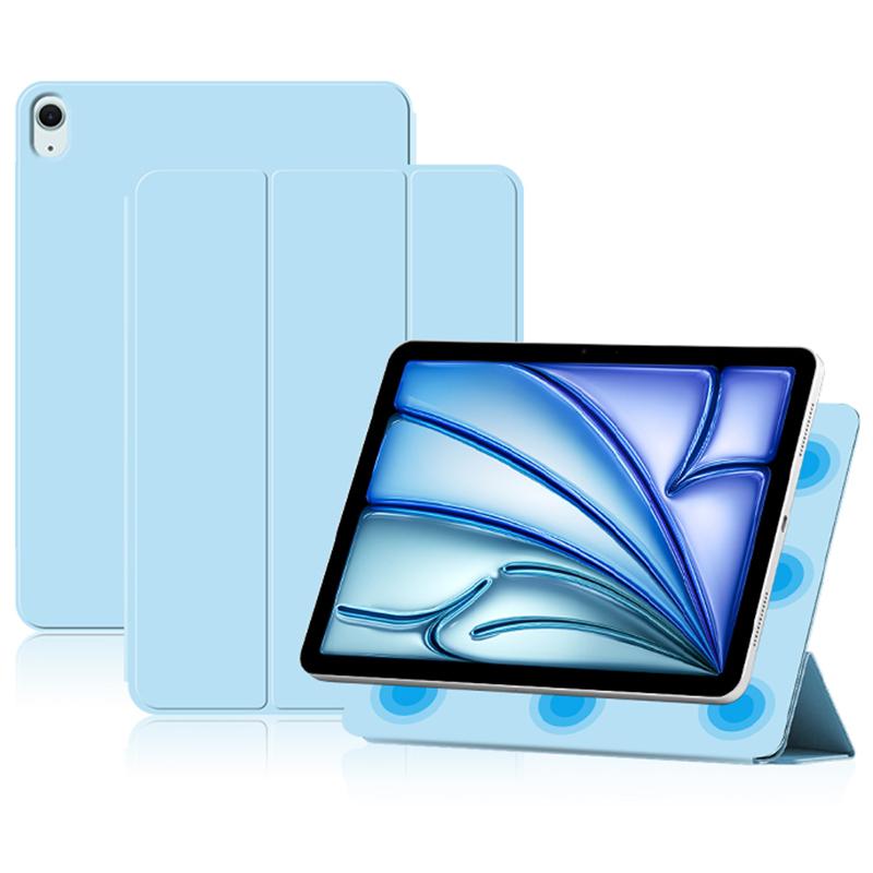 For iPad Air 11 (2025)/(2024)/Air (2022)/(2020)/Pro 11 (2022)/(2021)/(2020)/(2018) Case PU Leather Magnetic Stand Cover