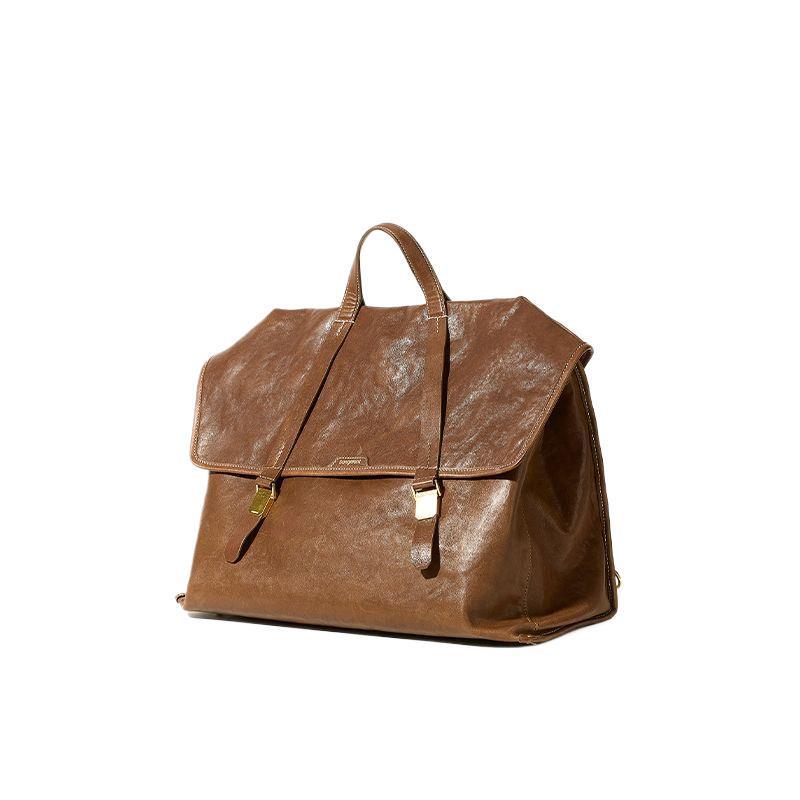 

2025 Универсальный Ретро Кожаный Дорожный Наплечный Рюкзак