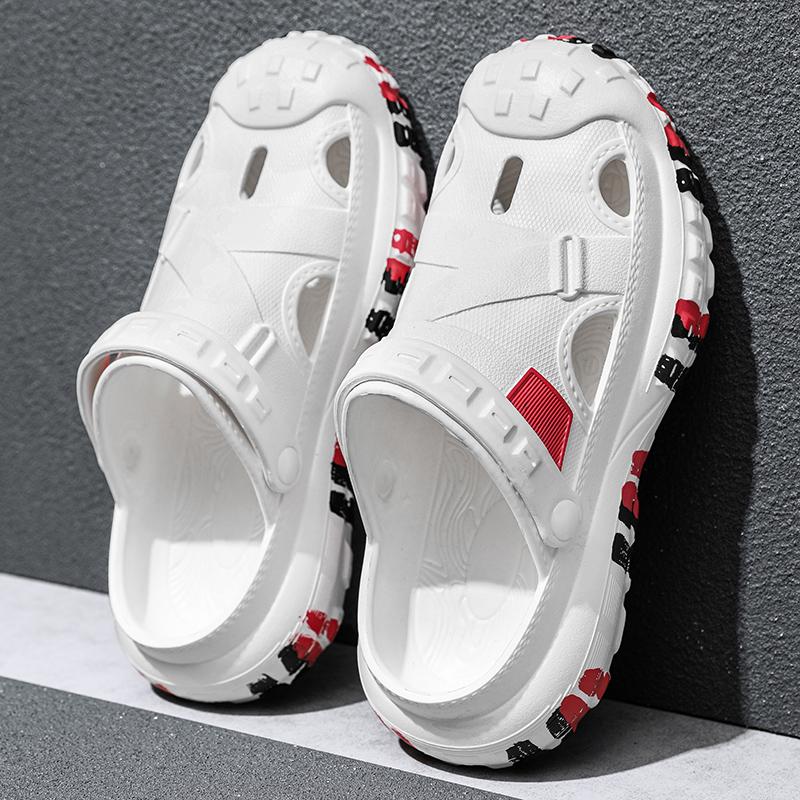 Fashion Men'S Outdoor Sandals Slippers Beach Comfortable Slides Clogs Summer Men Casual Water Garden Shoe Male Beach Sandals