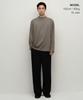 MUSINSA STANDARD [Heat Standard] Mock Neck Long Sleeve T-Shirt [Taupe]