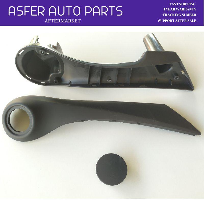 For Renault Megane 2 Front Inner Door Inside Handle Black Armrest Left Right 2002-2009 - 2pcs OEM 7701475315 7701475316