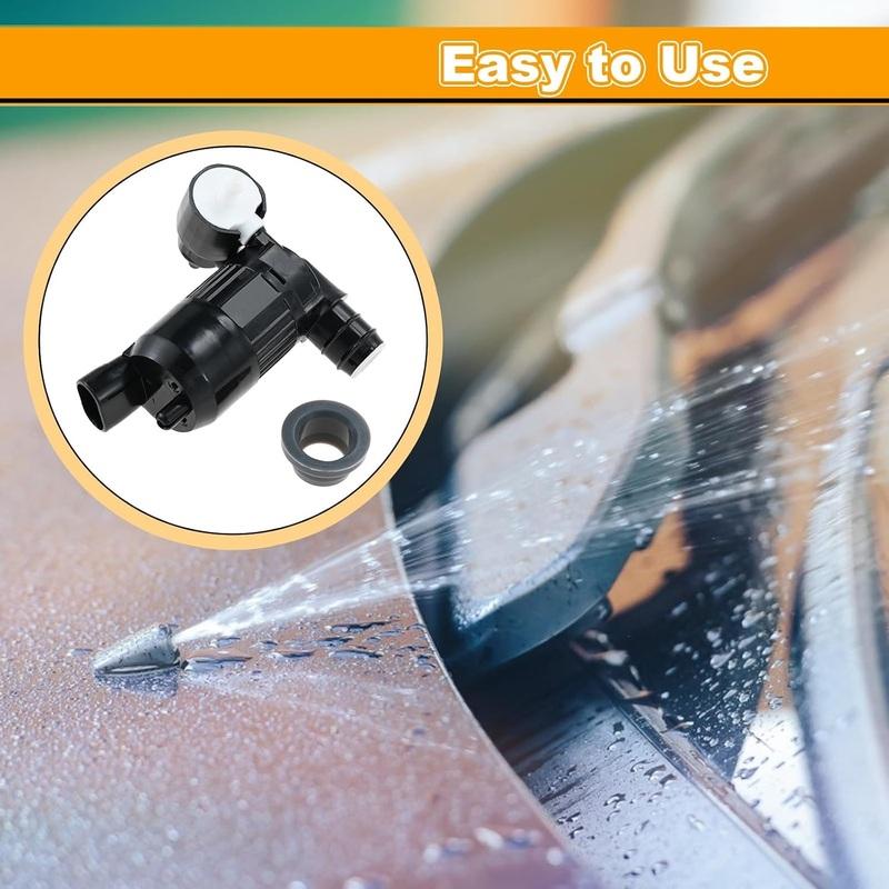 1Pc 28920-3JA0A Plastic Car Windshield Washer Pump with Grommet Fit for Infiniti JX35 QX60 2013- Nissan Pathfinder 2013-