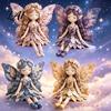 Pre-cut Fabric Kit DIY Fairy Patchwork for Beginners Flower Fairies Craft Set