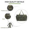 Heavy Duty Canvas Storage Bag for Outdoor Cooking Camping Pots Large Capacity Waterproof with Convenient Carry Handle