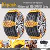 Universal Thickened Anti-Skid Ice-Breaking Tire Chains for Sedans & SUVs