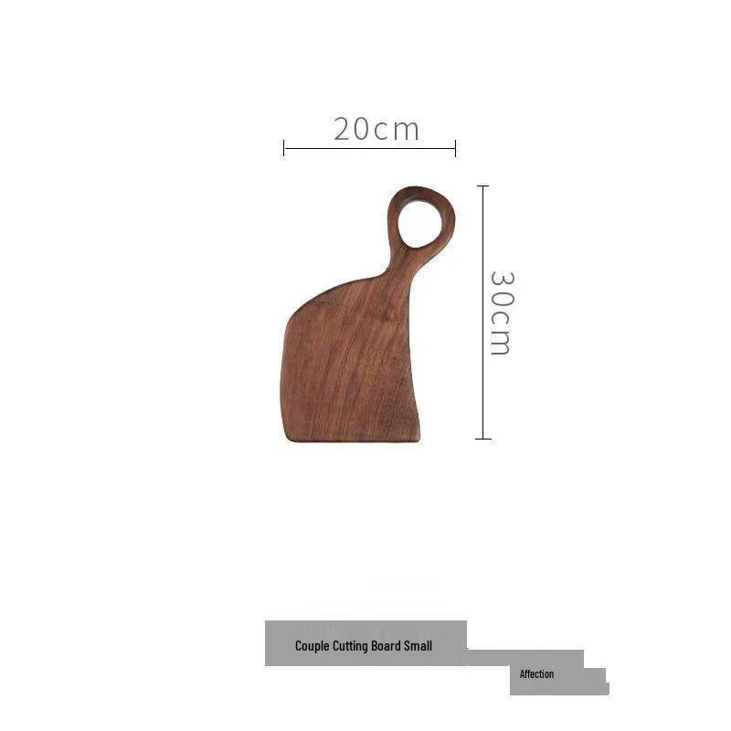 ZISIZ Black Walnut Double-Sided Cutting Board