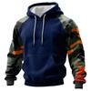Herren Camouflage Sweatshirt Hoodie Herren Sport Übergröße Freizeit Sweatshirt