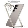 Samsung S25 Ultra Metal Frame Phone Case - Heat Dissipation, Bare Metal, Sea Horse Buckle Compatible with S24U