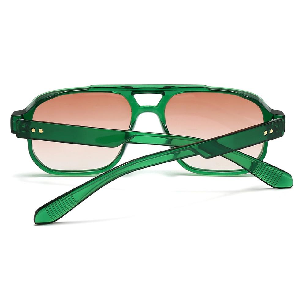 Leopard Print Eyewear Unisex Polarizing Lens Sunglasses Retro Anti-UV Glasses  Women