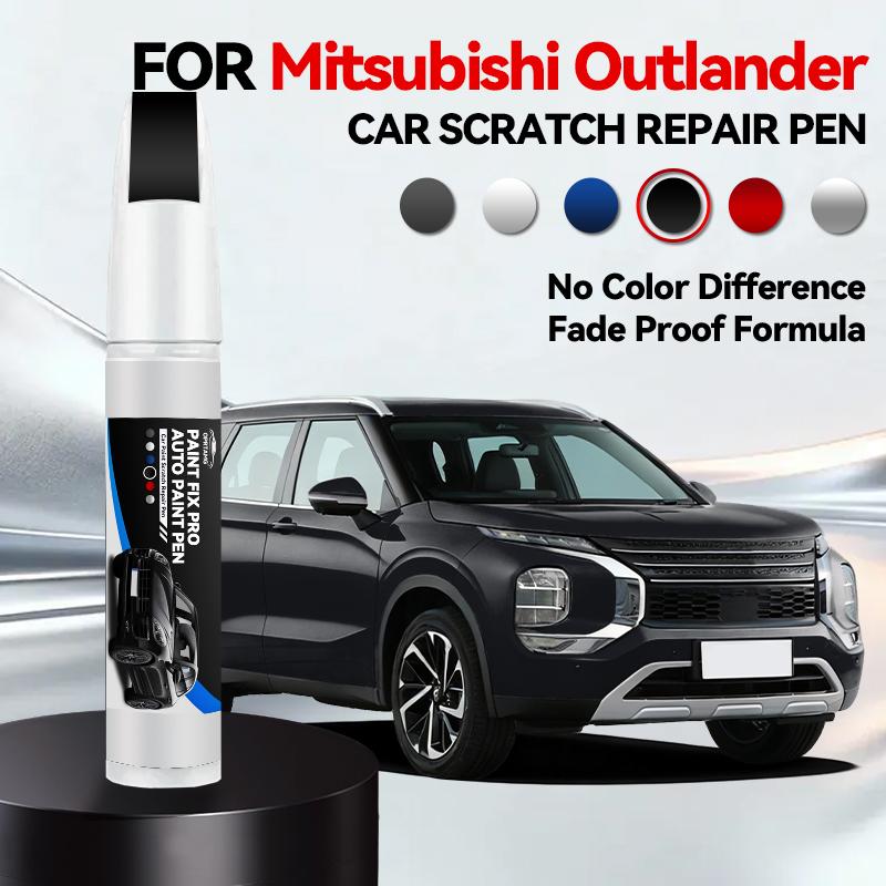 Pro Mitsubishi Outlander 2001-2025 CU CW0 GF0 GG0 Opravná tužka na lakování Odstraňovač škrábanců DIY Autopříslušenství Černá Bílá