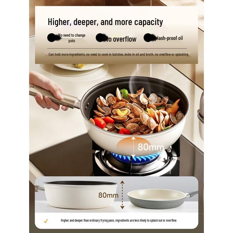 Bear Non-Stick Titanium Frying Pan 26cm