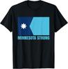 Retro Vintage Minnesota Strong Flag Design Unisex T-Shirt