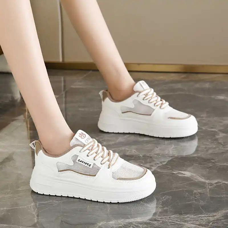 Fashion Thick Bottom Rubber Sole Womens Luxury Shoes Mary Jane Footwear Womens Sneakers Large Size Sport Play Sneachers Donna