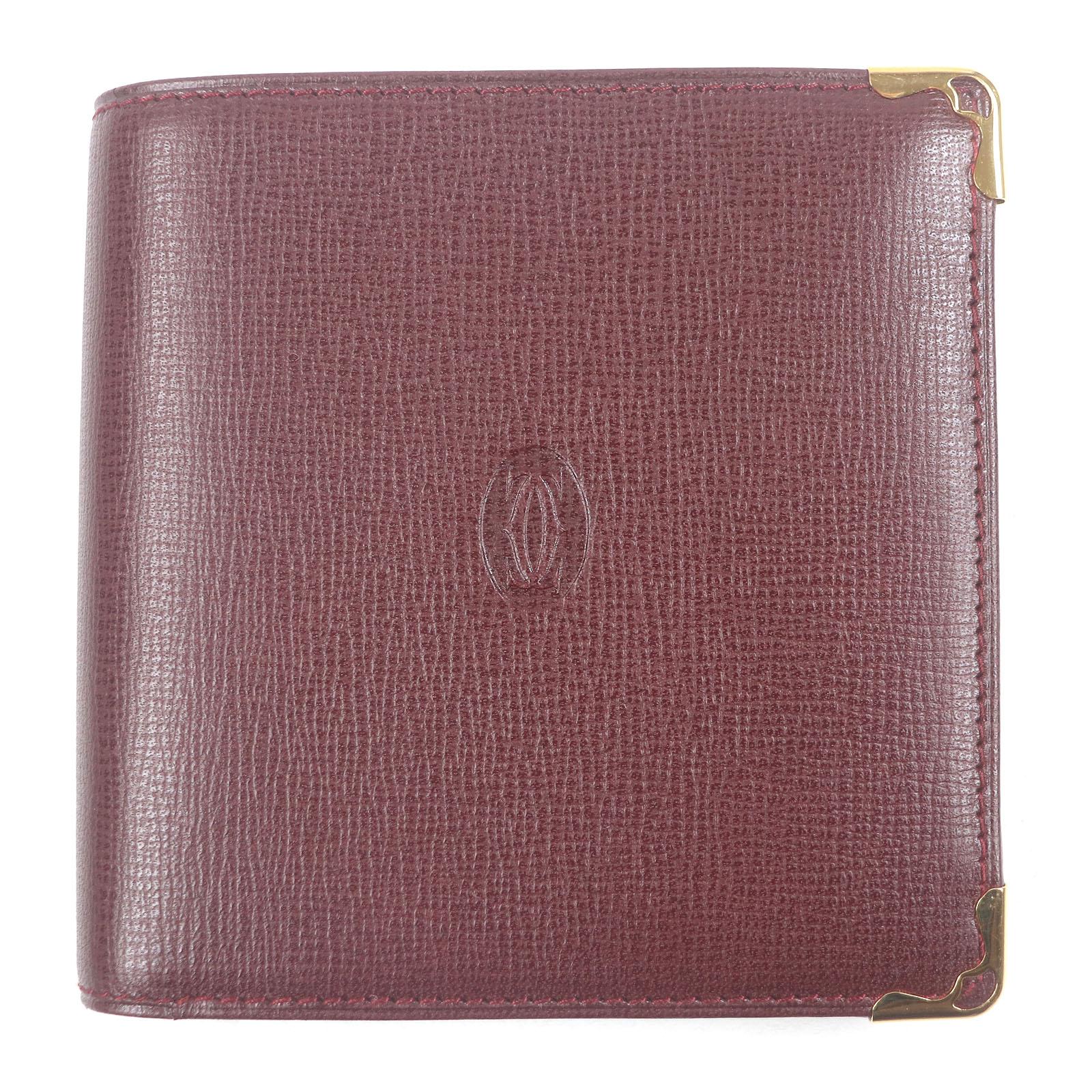 

Cartier Bifold Wallet Must de Cartier Compact Wallet leather mens L3000165 Used